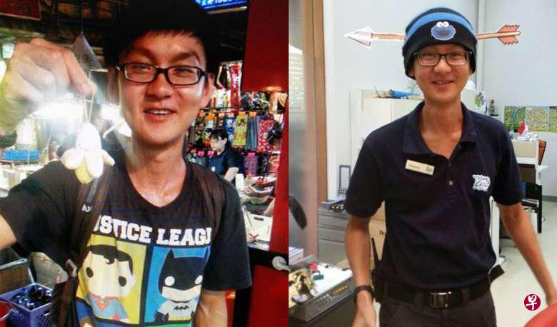 27岁失踪男子李巩鸿约1.8米高,失踪时,戴着黑框眼镜。(警方提供) 27岁失踪男子李巩鸿约1.8米高,失踪时,戴着黑框眼镜。(警方提供)