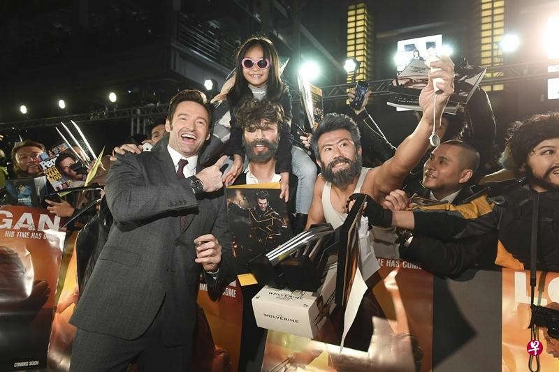 《罗根》台北首映礼盛况。(照片由20th Century Fox提供) 《罗根》台北首映礼盛况。(照片由20th Century Fox提供)