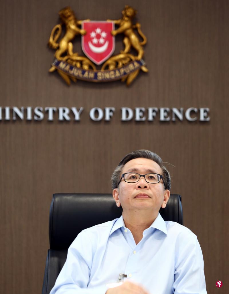 国防部副常任秘书(科技)许智贤昨天上午针对事件为受影响者带来的不便和可能产生的影响致歉。(萧紫薇摄) 国防部副常任秘书(科技)许智贤昨天上午针对事件为受影响者带来的不便和可能产生的影响致歉。(萧紫薇摄)