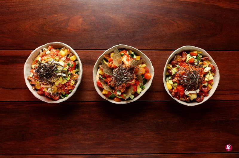 Alter Ego的腌生鱼拌饭。(龙国雄摄影) Alter Ego的腌生鱼拌饭。(龙国雄摄影)