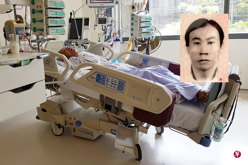 昨天奇迹苏醒的吴财顺。(受访者提供) 昨天奇迹苏醒的吴财顺。(受访者提供)