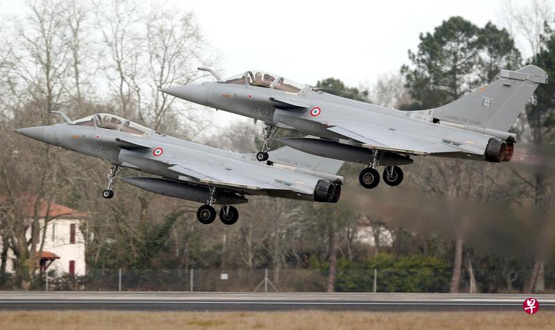 “阵风”战斗机是法国制造的先进战斗机。(路透社) “阵风”战斗机是法国制造的先进战斗机。(路透社)