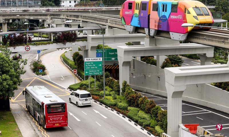 圣淘沙通路隧道将在三周后通车,到时只允许汽车使用,巴士和货车得继续使用路面道路。(陈斌勤摄) 圣淘沙通路隧道将在三周后通车,到时只允许汽车使用,巴士和货车得继续使用路面道路。(陈斌勤摄)