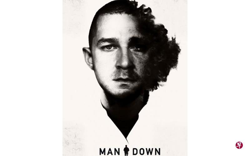 《男人倒下》海报。(IMDb图) 《男人倒下》海报。(IMDb图)