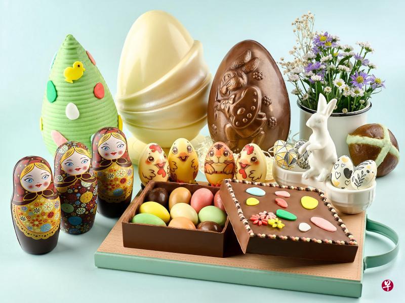 泛太平洋新加坡的复活节甜点。(受访者提供) 泛太平洋新加坡的复活节甜点。(受访者提供)