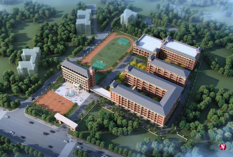 伊顿国际教育集团位于四川德阳的新校园构想图,位于德阳市中心一环路以内,是集团在中国26个教育中心中面积最大的。(伊顿国际提供) 伊顿国际教育集团位于四川德阳的新校园构想图,位于德阳市中心一环路以内,是集团在中国26个教育中心中面积最大的。(伊顿国际提供)