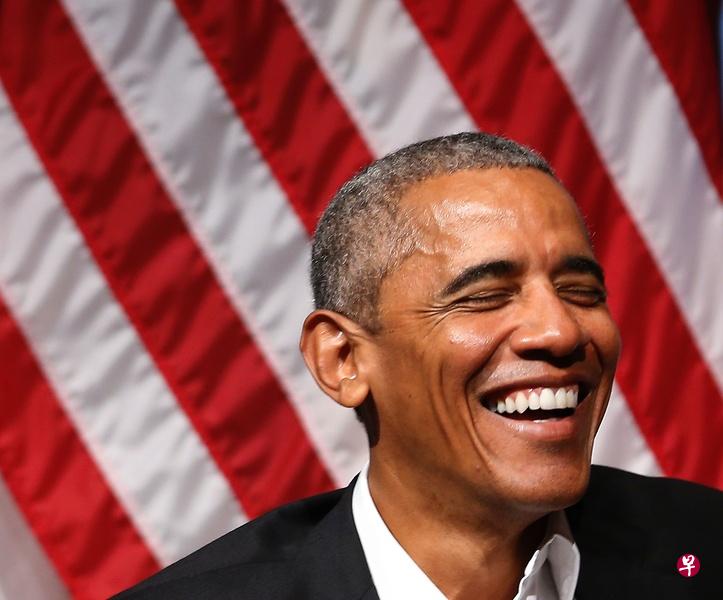 奥巴马自今年1月卸任以来,逐渐淡出公众目光,不理会华盛顿的纷纷扰扰。(法新社) 奥巴马自今年1月卸任以来,逐渐淡出公众目光,不理会华盛顿的纷纷扰扰。(法新社)