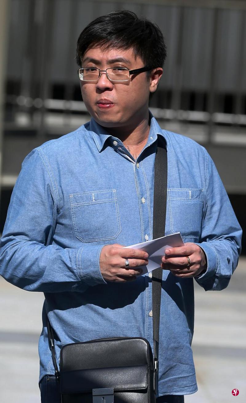 被告陈浩然日前出庭。(档案照) 被告陈浩然日前出庭。(档案照)