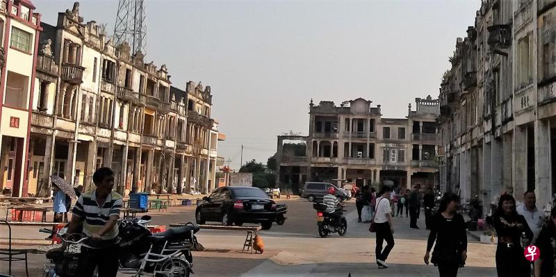 中国广东台山端芬镇的梅家大院。 中国广东台山端芬镇的梅家大院。