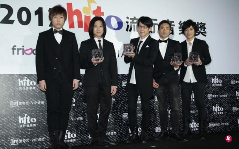五月天荣获4项大奖。(互联网) 五月天荣获4项大奖。(互联网)