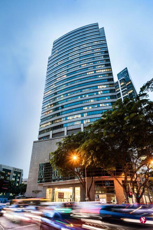 求售的零售单位位于保诚保险大楼一楼。(档案照片) 求售的零售单位位于保诚保险大楼一楼。(档案照片)