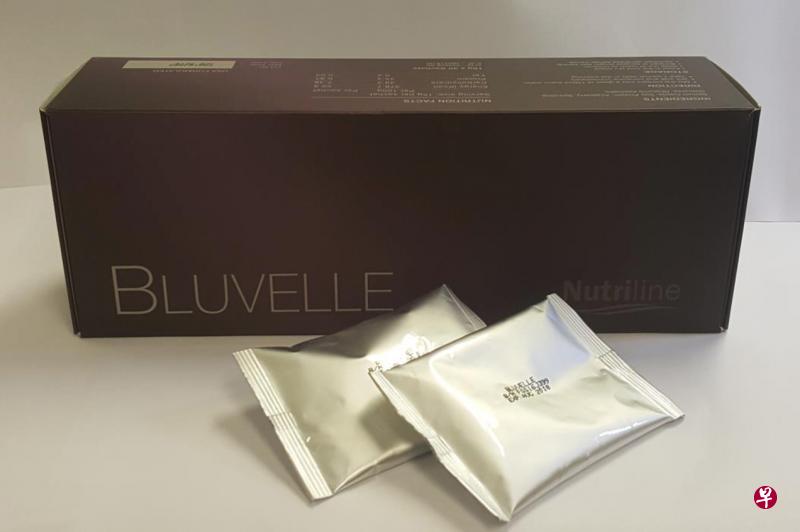 网上售买的减肥药粉Nutriline Bluvelle被测出含有禁药,卫生科学局劝请公众不要购买和使用该产品。(新加坡卫生科学局提供) 网上售买的减肥药粉Nutriline Bluvelle被测出含有禁药,卫生科学局劝请公众不要购买和使用该产品。(新加坡卫生科学局提供)
