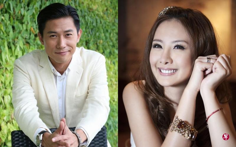 陈泂江(左)与台湾艺人安心亚合演本地新片。(档案照) 陈泂江(左)与台湾艺人安心亚合演本地新片。(档案照)