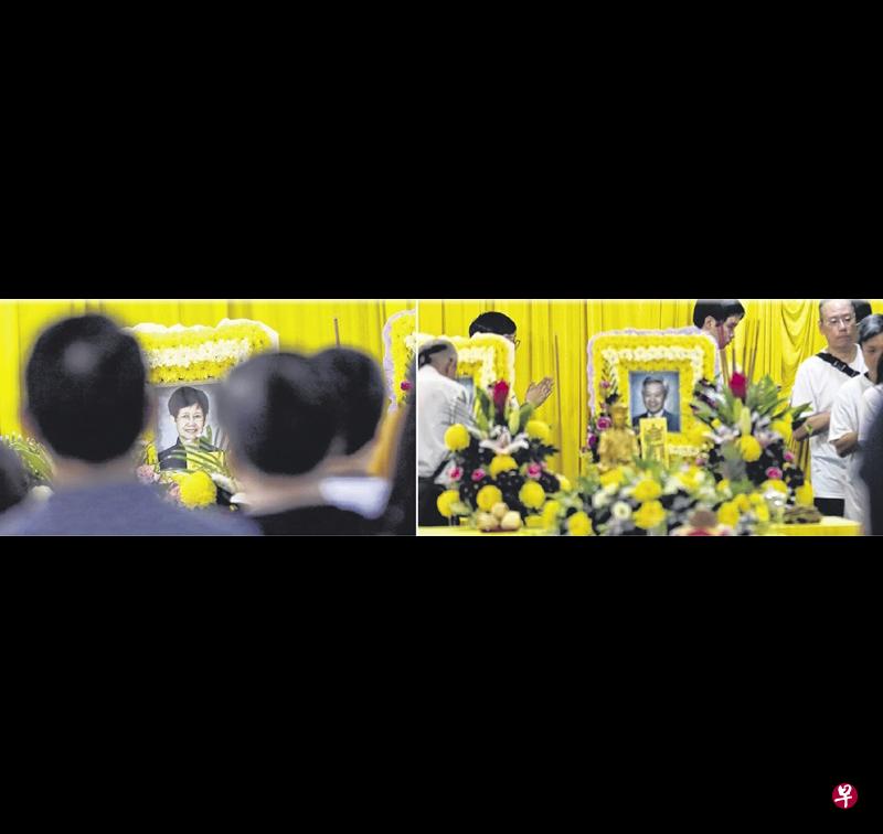 女死者陈雪华(左)与男死者谢任方。(合成照) 女死者陈雪华(左)与男死者谢任方。(合成照)