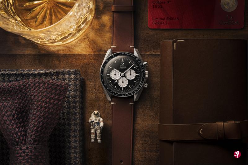 欧米茄限量版Speedy Tuesday是专为美国宇航局设计的腕表。(主办方提供) 欧米茄限量版Speedy Tuesday是专为美国宇航局设计的腕表。(主办方提供)