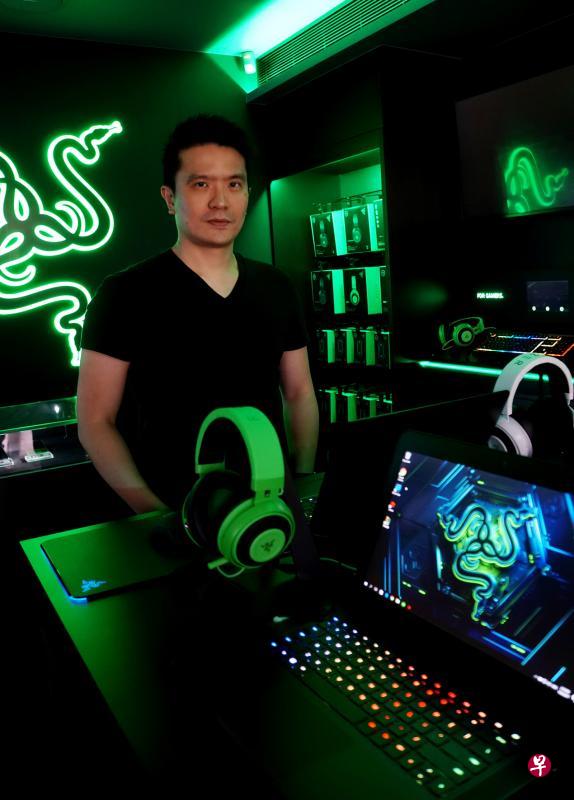 由新加坡企业家陈民亮创办的游戏设备制造商雷蛇,准备10月左右在香港上市。(档案照片) 由新加坡企业家陈民亮创办的游戏设备制造商雷蛇,准备10月左右在香港上市。(档案照片)