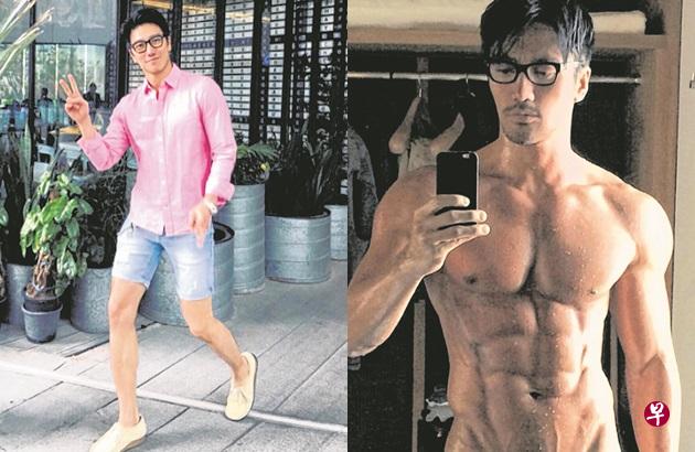 50岁的陈传多八块腹肌、人鱼线、子弹肌通通有。(取自instagram) 50岁的陈传多八块腹肌、人鱼线、子弹肌通通有。(取自instagram)
