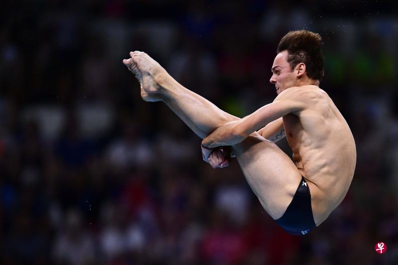 英国跳水名将戴利在本届世锦赛用一枚金牌重拾信心。(法新社) 英国跳水名将戴利在本届世锦赛用一枚金牌重拾信心。(法新社)