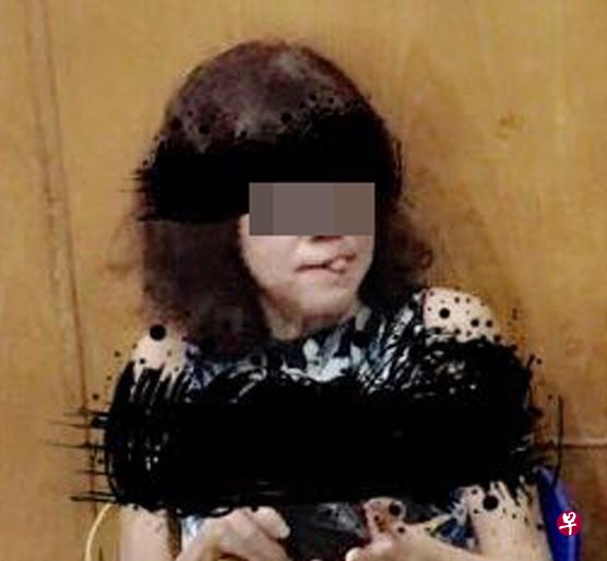 女商人昨晚报警备案。(受访者提供) 女商人昨晚报警备案。(受访者提供)