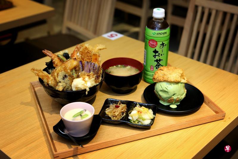 为配合早报美食会,餐馆丰富了招牌套餐,加入抹茶饮料及雪糕甜品,物超所值。 为配合早报美食会,餐馆丰富了招牌套餐,加入抹茶饮料及雪糕甜品,物超所值。