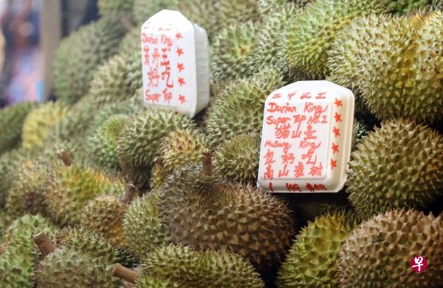 截至昨晚,猫山王价格已经达到每公斤45元的高价,这也是本地有史以来最高行情。(档案照) 截至昨晚,猫山王价格已经达到每公斤45元的高价,这也是本地有史以来最高行情。(档案照)