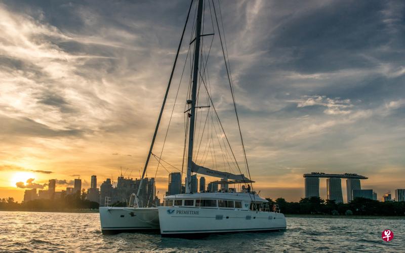 在游艇上观赏夕阳也是一种享受。(White Label Charters提供) 在游艇上观赏夕阳也是一种享受。(White Label Charters提供)