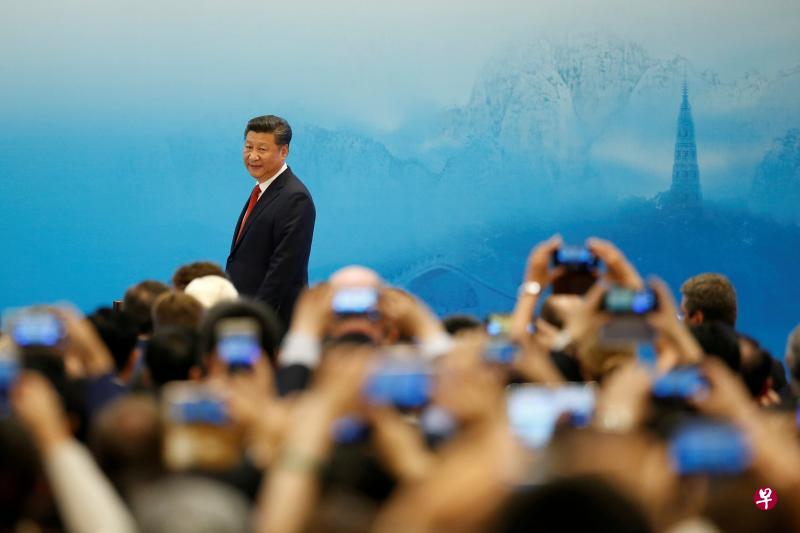 蒋建国说,中共过去五年的发展和变革,都可以归功于习近平治国理政新理念新思想新战略的指引和指导。(路透社) 蒋建国说,中共过去五年的发展和变革,都可以归功于习近平治国理政新理念新思想新战略的指引和指导。(路透社)