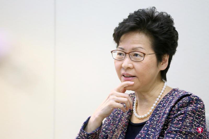 香港特首林郑月娥(档案照) 香港特首林郑月娥(档案照)