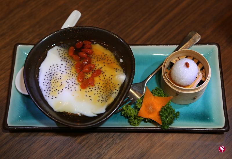 嘉种子枸杞甜豆花配四川珍珠圆子 嘉种子枸杞甜豆花配四川珍珠圆子