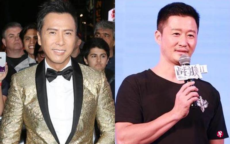 甄子丹(左)与吴京因拍《杀破狼》爆不和。(互联网) 甄子丹(左)与吴京因拍《杀破狼》爆不和。(互联网)