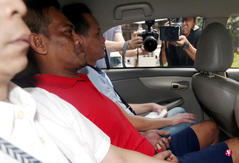 被告罗思利今早被控谋杀。(海峡时报) 被告罗思利今早被控谋杀。(海峡时报)