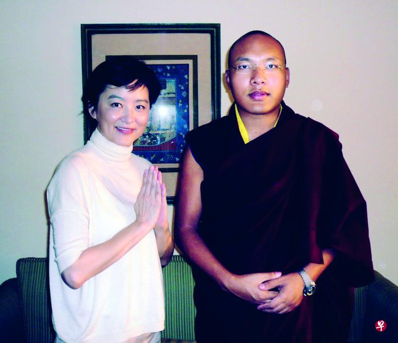 林青霞与大宝法王 林青霞与大宝法王