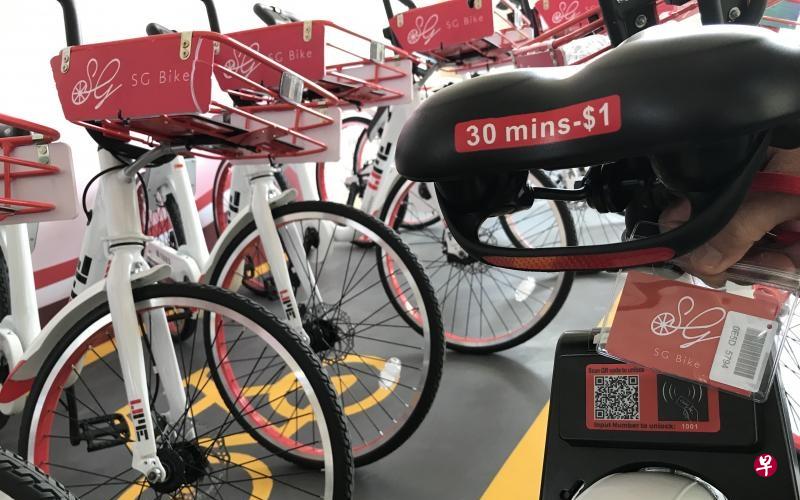 新公司SG Bike进军本地共享脚踏车市场。(联合早报) 新公司SG Bike进军本地共享脚踏车市场。(联合早报)