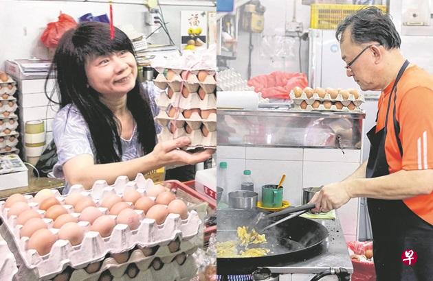 马国鸡蛋供不应求,本地出售的鸡蛋不到两周已起价三次;熟食摊贩表示,鸡蛋起价暂时还承担得起。 马国鸡蛋供不应求,本地出售的鸡蛋不到两周已起价三次;熟食摊贩表示,鸡蛋起价暂时还承担得起。