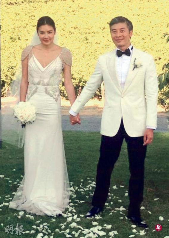 乐基儿与从事有机食物网上生意的Ian Chu交往两年便结婚。（网路图）