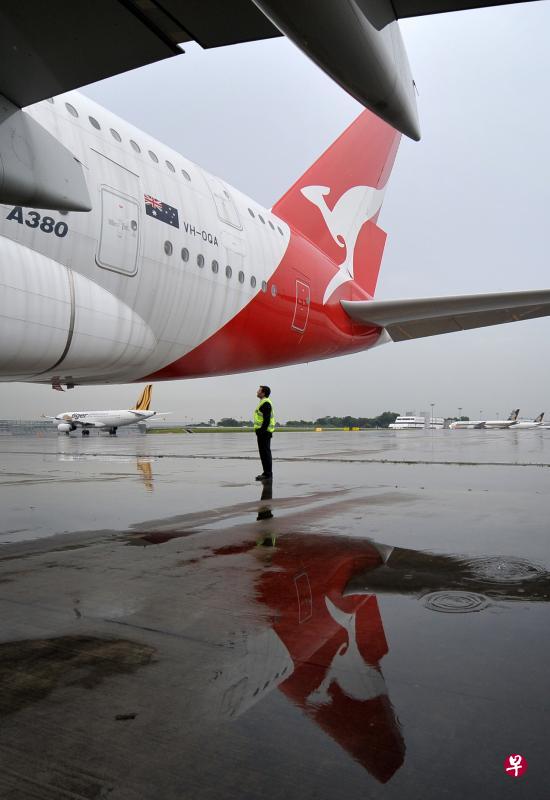 澳洲航空公司昆达士是在2013年与阿联酋航空公司结盟后,把往来欧洲的转机枢纽从新加坡迁移到迪拜。(档案照片) 澳洲航空公司昆达士是在2013年与阿联酋航空公司结盟后,把往来欧洲的转机枢纽从新加坡迁移到迪拜。(档案照片)