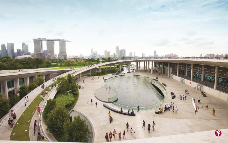 滨海堤坝中央庭院。(档案照) 滨海堤坝中央庭院。(档案照)