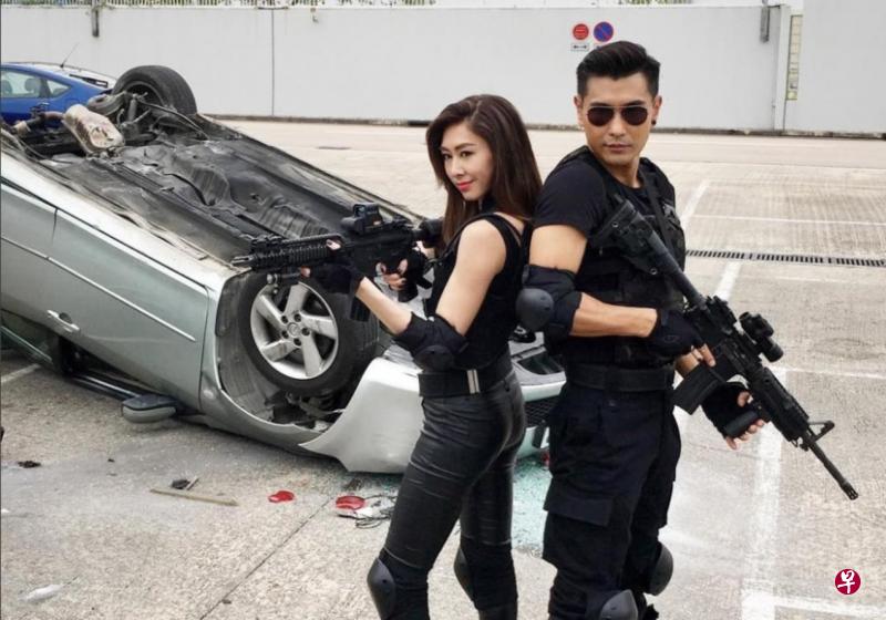 陈展鹏和胡定欣也以《同盟》入围“我最爱TVB男、女主角”等多个奖项。(网络图) 陈展鹏和胡定欣也以《同盟》入围“我最爱TVB男、女主角”等多个奖项。(网络图)