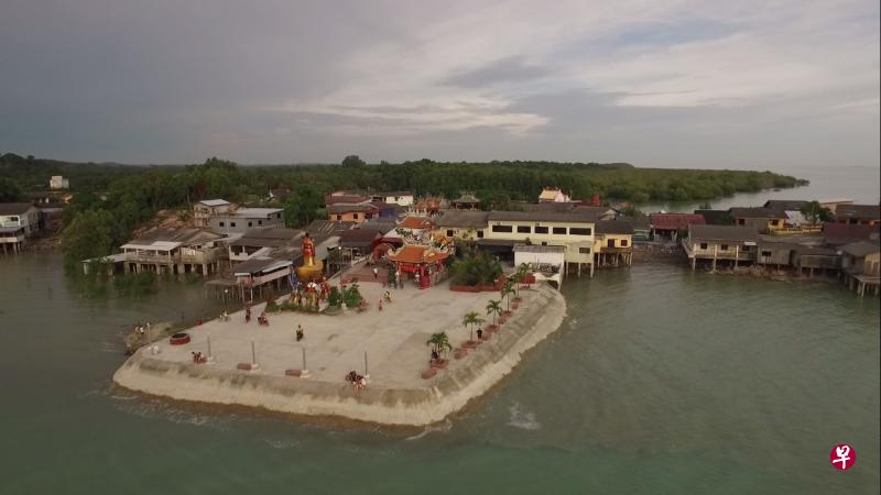 峇株巴辖的石文丁小渔港。(新传媒提供) 峇株巴辖的石文丁小渔港。(新传媒提供)