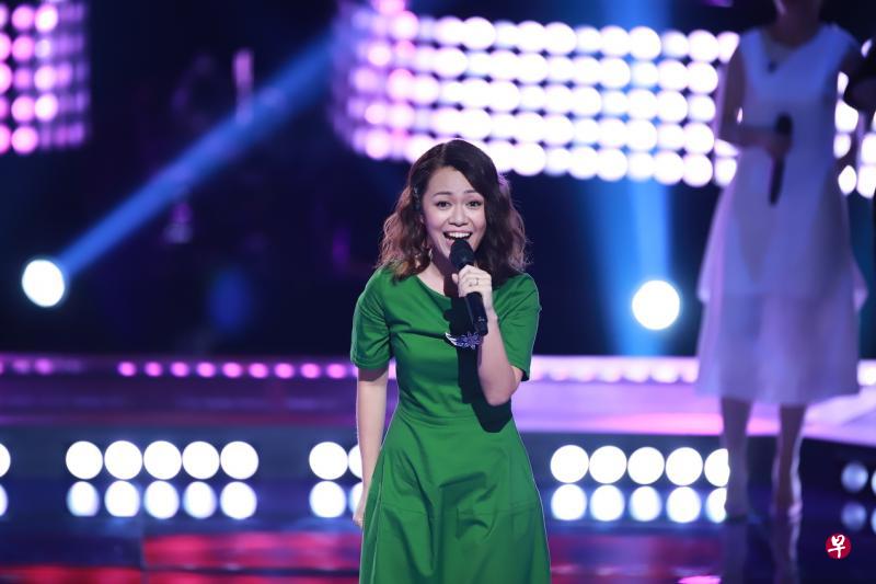 被传成功打进北京鸟巢总决赛,董姿彦受访时拒绝对报道发表评论。(新电信电视提供) 被传成功打进北京鸟巢总决赛,董姿彦受访时拒绝对报道发表评论。(新电信电视提供)