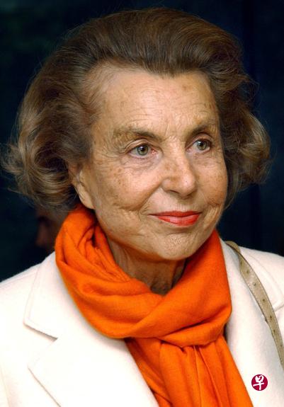 利利亚纳·贝当古的身家高达533亿元。(法新社) 利利亚纳·贝当古的身家高达533亿元。(法新社)