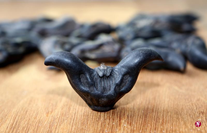 中秋节期间是吃菱角的季节。 中秋节期间是吃菱角的季节。