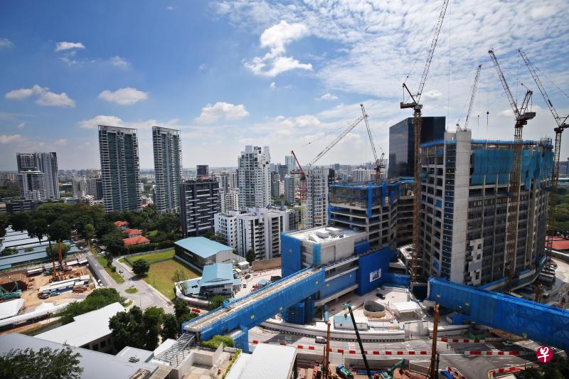 政府提前推出总值7亿元的公共基础设施项目,以此协助提振近一年来陷入萎靡的本地建筑业。图为崭新的全国传染病中心(National Centre for Infectious Diseases)和黄廷方医疗保健创新中心的建筑结构。(档案照片) 政府提前推出总值7亿元的公共基础设施项目,以此协助提振近一年来陷入萎靡的本地建筑业。图为崭新的全国传染病中心(National Centre for Infectious Diseases)和黄廷方医疗保健创新中心的建筑结构。(档案照片)