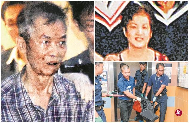 患有妄想症的被告江炳义可能随时出狱,右上为死者黄池玉。(档案照) 患有妄想症的被告江炳义可能随时出狱,右上为死者黄池玉。(档案照)