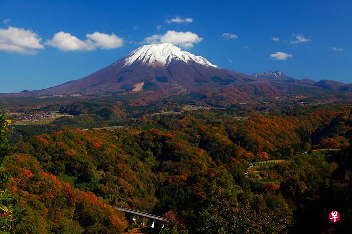 鸟取的大山会依四季呈现不同风貌。(取自大山旅游官网) 鸟取的大山会依四季呈现不同风貌。(取自大山旅游官网)