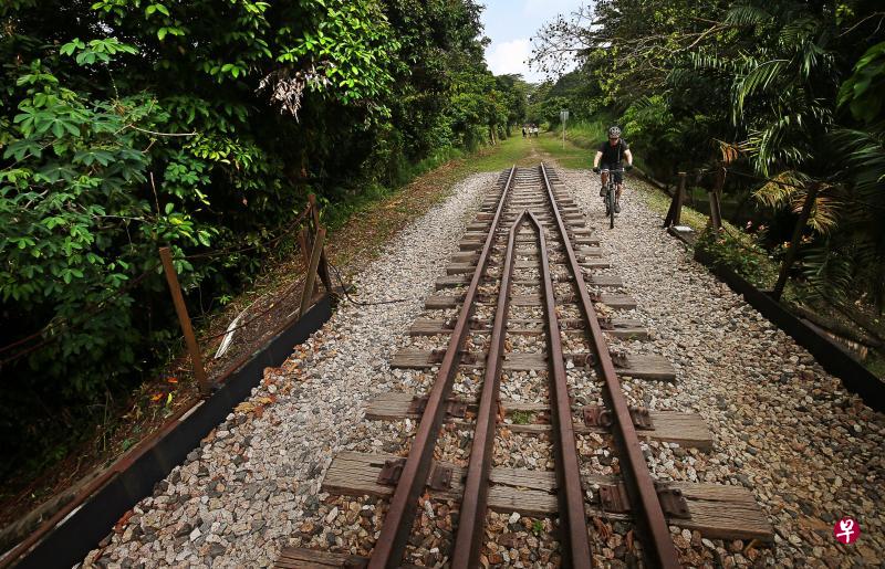 位于山景一带和武吉知马火车站之间的铁道走廊特定路段,初期设计概念将紧扣历史文化、生物多样性与绿意及休闲三大主题。(叶振忠摄) 位于山景一带和武吉知马火车站之间的铁道走廊特定路段,初期设计概念将紧扣历史文化、生物多样性与绿意及休闲三大主题。(叶振忠摄)