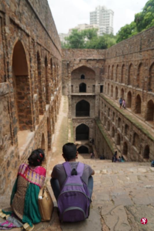 阿格拉森阶梯井的设计展示了古代印度人的智慧。 阿格拉森阶梯井的设计展示了古代印度人的智慧。