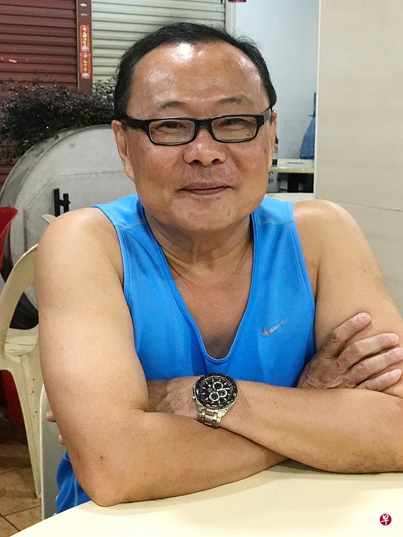 好心德士司机谢金顺。(受访者提供) 好心德士司机谢金顺。(受访者提供)