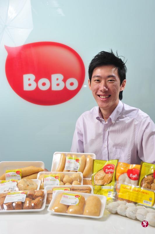 制造『波波鱼丸』的合利发有限公司的业务发展总监洪锦辉。(受访者提供) 制造『波波鱼丸』的合利发有限公司的业务发展总监洪锦辉。(受访者提供)