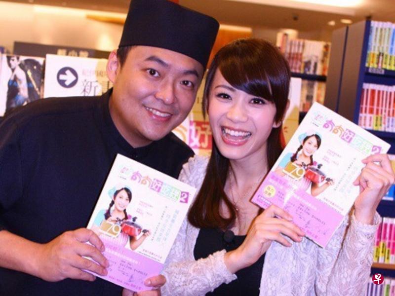 柯以柔（右）因郭宗坤外遇，六年的婚姻关系生变。